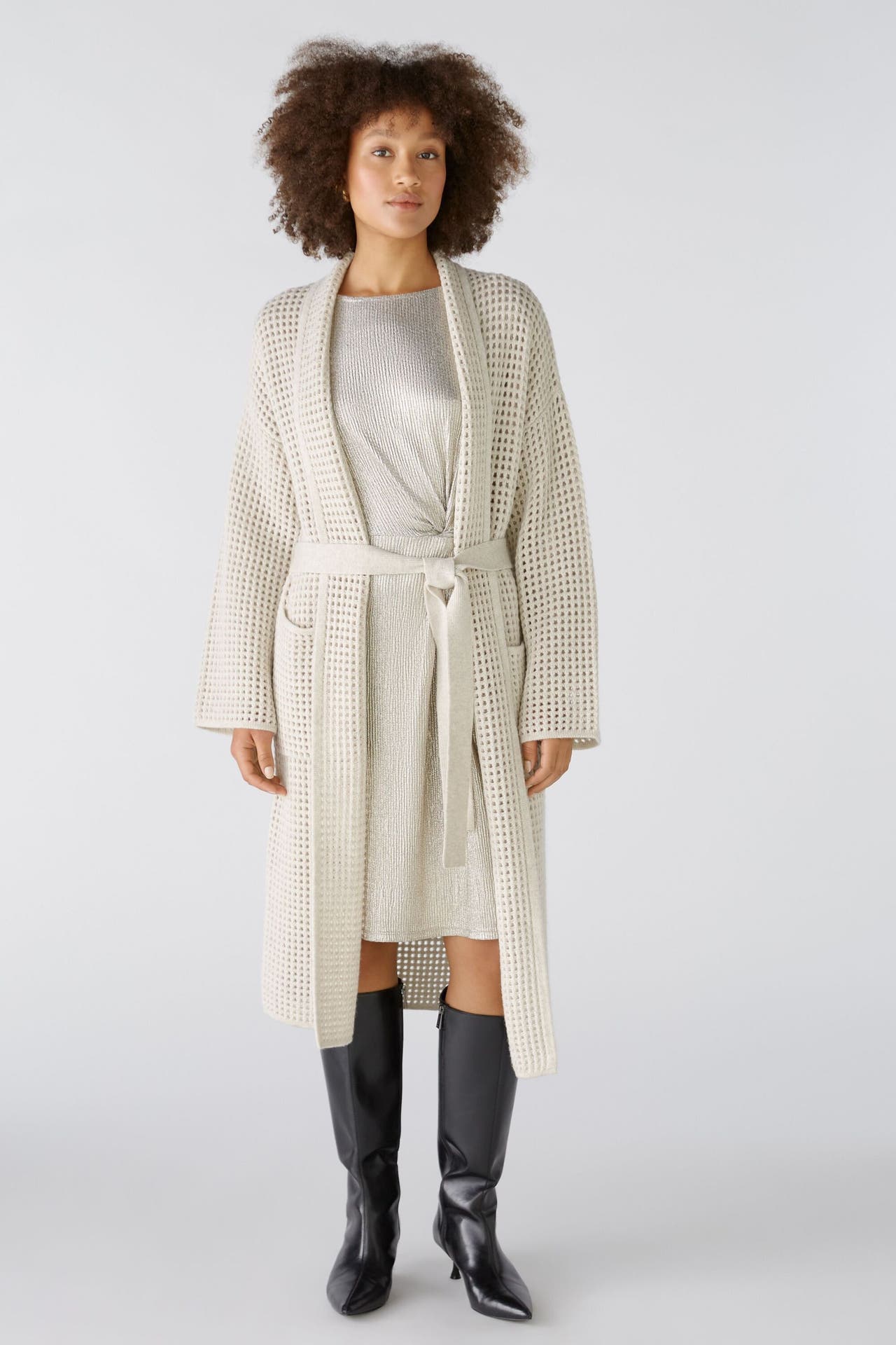 OUI Strickjacke offwhite, Bild 1