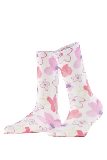 BURLINGTON Socken Garden Bloom white (2008)