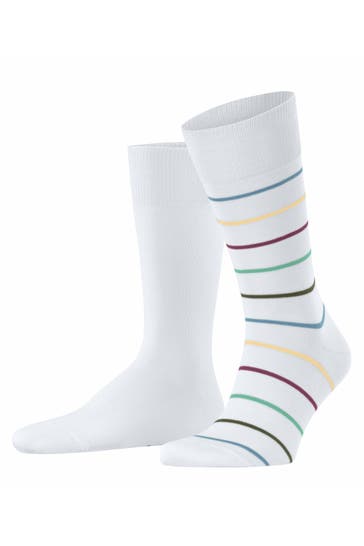 ESPRIT Socken Fine Stripe 2-Pack white (2000)