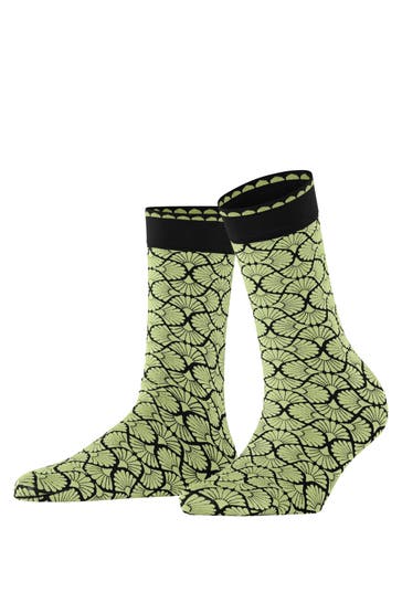 FALKE Socken Flair Epoque lemon (7498)