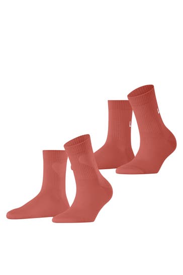 ESPRIT Socken Heart & Love 2-Pack rust red (8721)