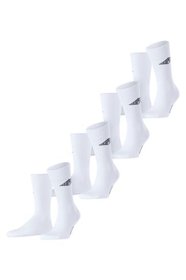 ESPRIT Socken Unisex Logo Tennis 4-Pack white (2000)