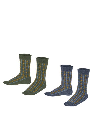 ESPRIT Socken Check 2-Pack
