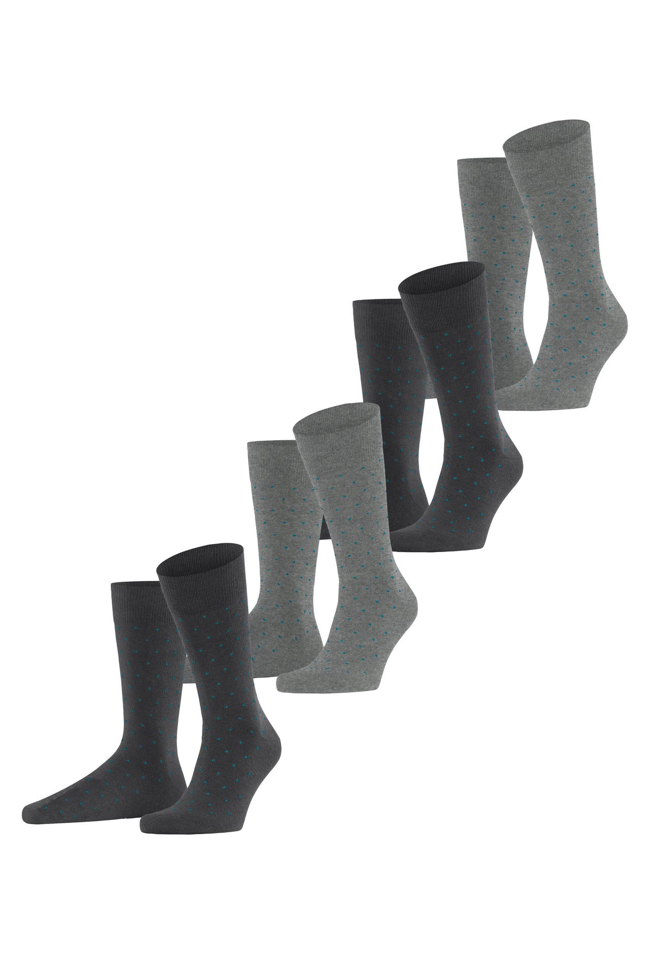ESPRIT Socken Fine Dot 4-Pack sortiment (0150), Bild 1