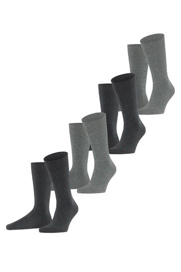 ESPRIT Socken Fine Dot 4-Pack sortiment (0150)