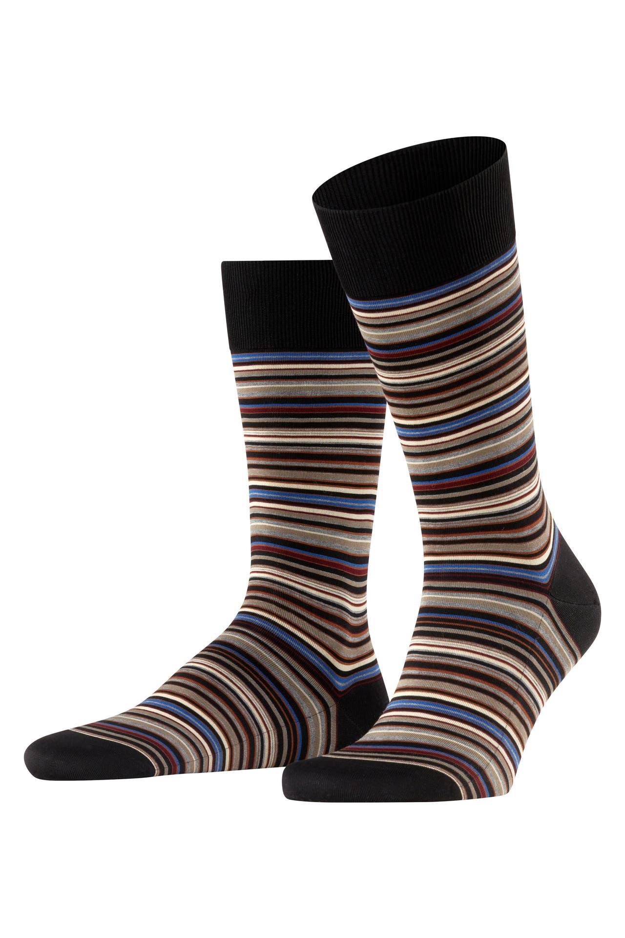 FALKE Socken Microblock grey-white (3030), Bild 1