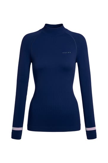 FALKE Langarmshirt space blue (6116)