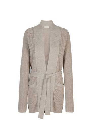 FALKE Strickjacke linen mel. (4541)