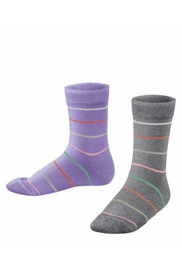 ESPRIT Socken Colorful Stripes 2-Pack