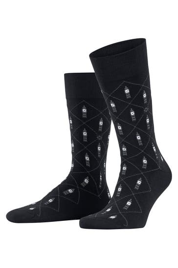 BURLINGTON Socken Big Ben black (3001)