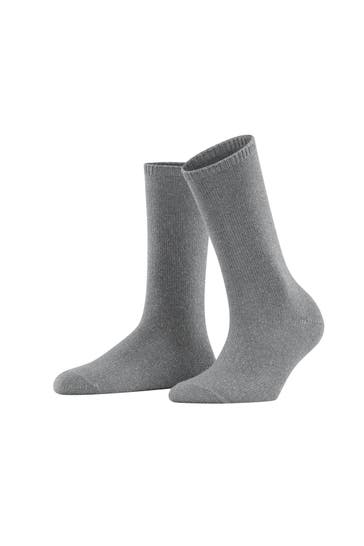 ESPRIT Socken Glitter Boot light greymel. (3390)