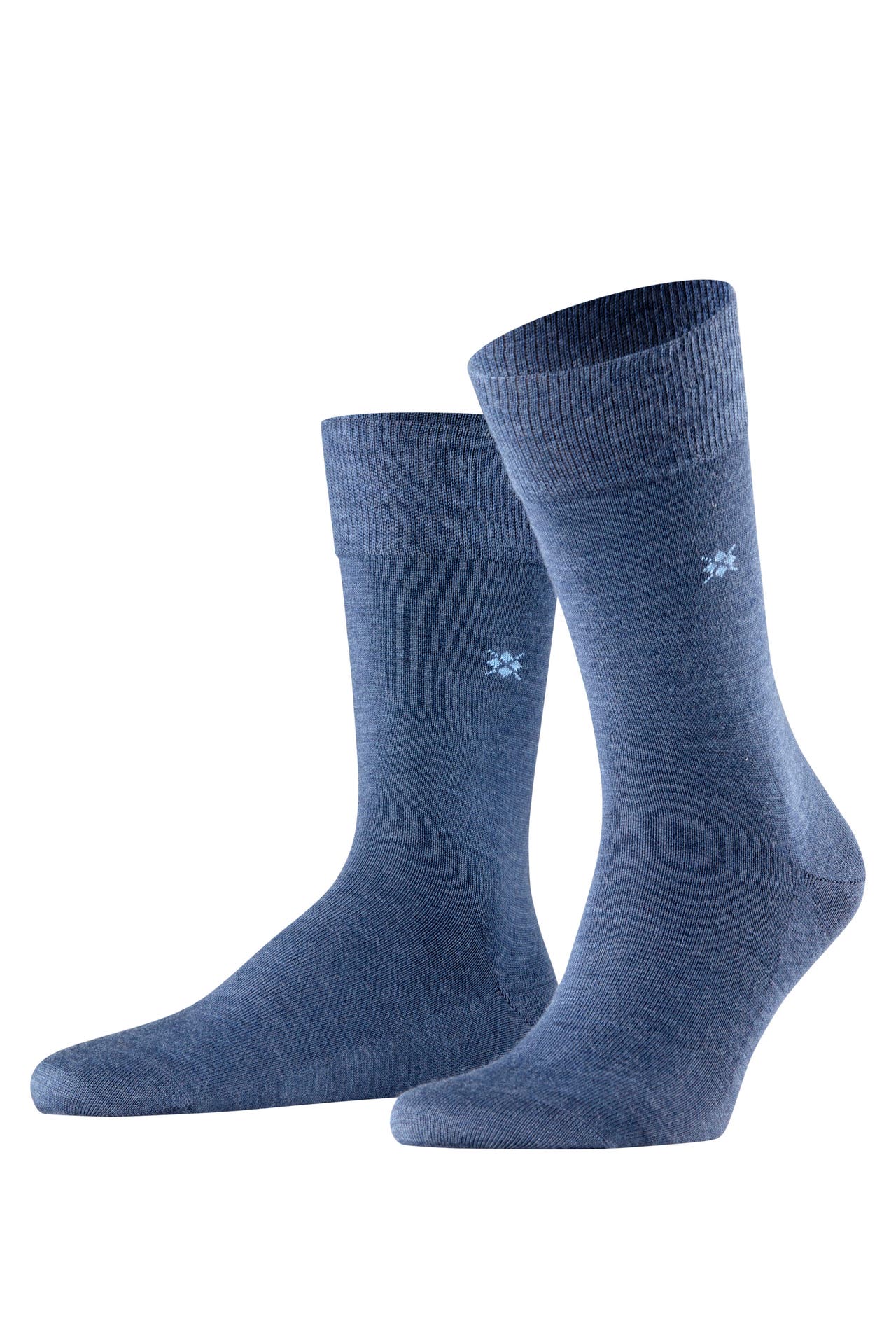 BURLINGTON Socken Leeds dark blue mel. (6688), Bild 1