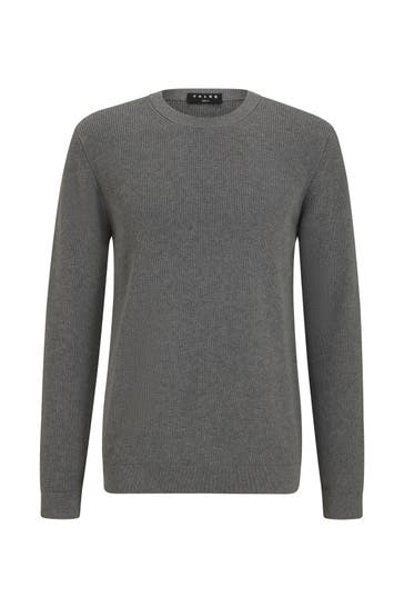 FALKE Pullover light greymel. (3390)