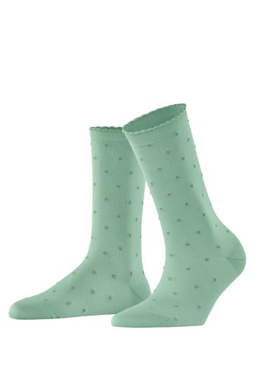 FALKE Socken Spike Dot jade (7188)