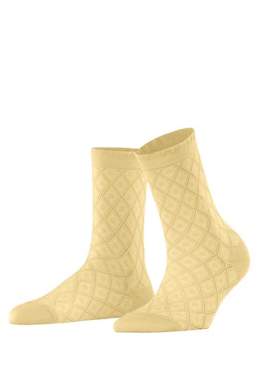 FALKE - Socken Argyle Charm lime light (1025)
