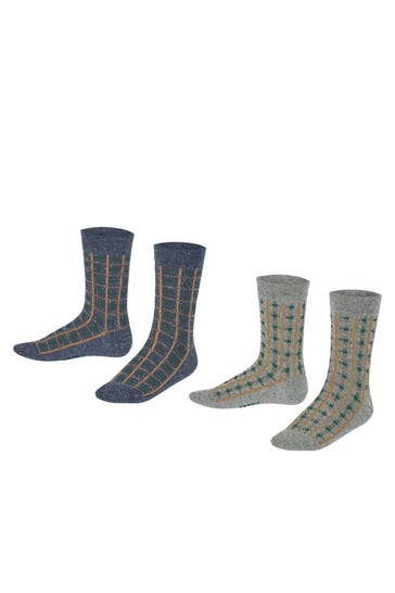 ESPRIT Socken Check 2-Pack