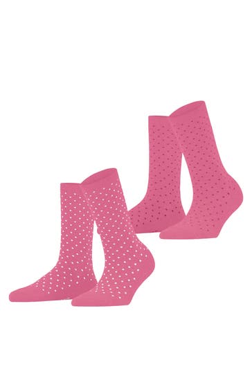 ESPRIT Socken Fine Dot 2-Pack candy (8921)
