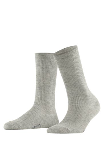 ESPRIT Socken Reflection Rib storm grey (3820)