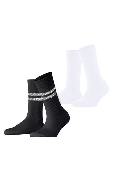 ESPRIT Socken Memphis Rib 2-Pack sortiment (0050)
