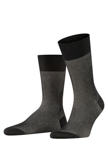 FALKE Socken Fine Shadow black (3000)