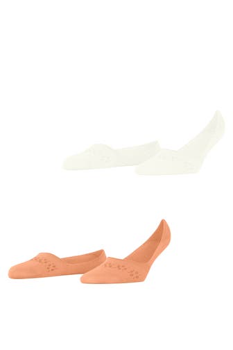 BURLINGTON Socken Everyday 2-Pack offwhite-neon red (2048)