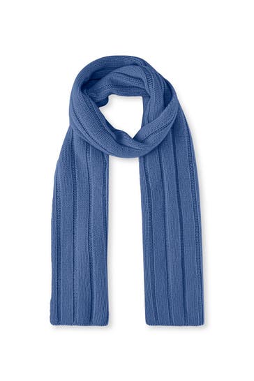FALKE Schal Pure Cashmere dusty blue (6845)
