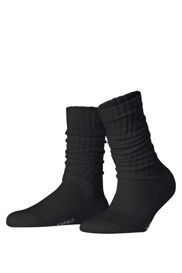 ESPRIT Socken Scrunch Tennis black (3000)