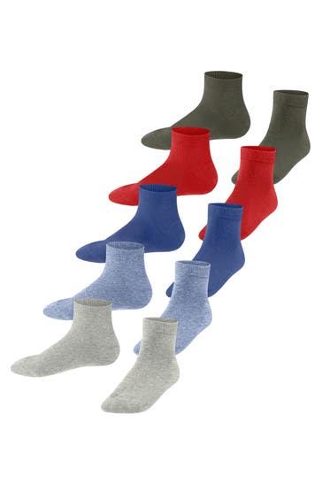 ESPRIT Sneakersocken Solid-Mix 5-Pack