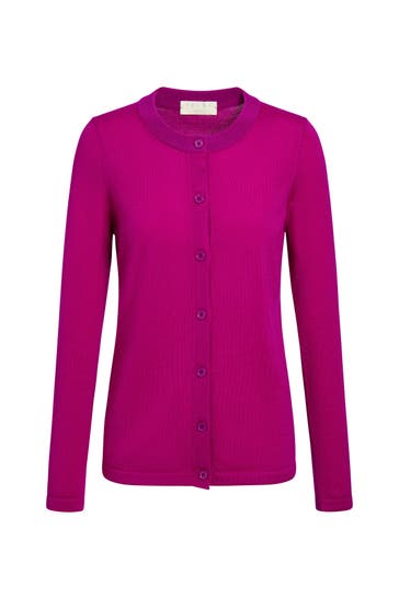 FALKE Pullover Pure Merino Wool magenta (8020)