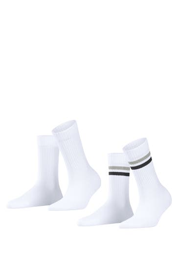 ESPRIT Socken Tennis Stripe 2-Pack schnee (2070)