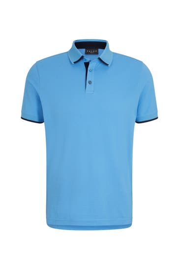 FALKE Polo-Shirt blue note (6545)