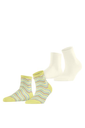 ESPRIT Socken Watercolor 2-Pack sortiment (0020)