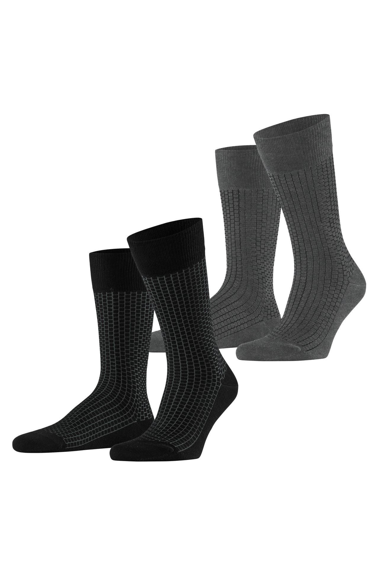 ESPRIT Socken Illusional Grid 2-Pack sortiment (0050), Bild 1