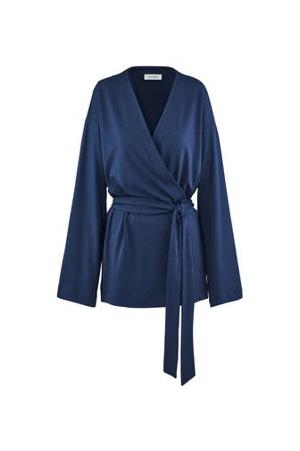 FALKE Strickjacke space blue (6116)