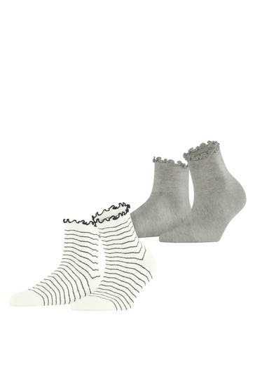 ESPRIT Socken Wavy Line 2-Pack sortiment (0030)