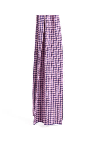 BURLINGTON Schal Pepita Prestige blue purple (8253)