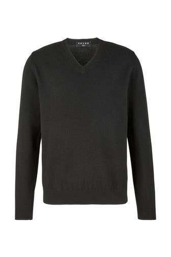 FALKE Pullover Pure Lambswool black (3000)