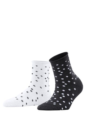 ESPRIT Socken Irregular Dots 2-Pack sortiment (0020)