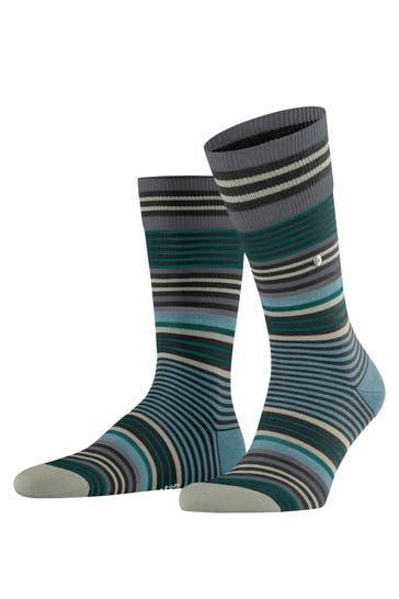 BURLINGTON Socken Stripe black (3002)