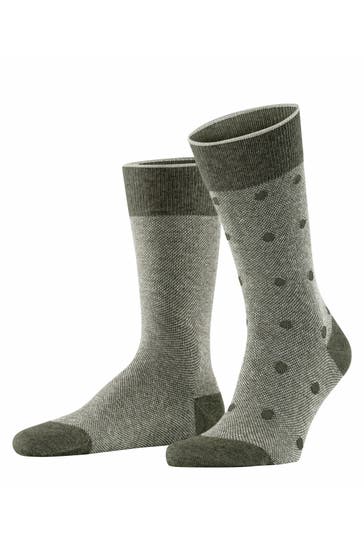 ESPRIT Socken Piqué Dot 2-Pack thyme (7821)