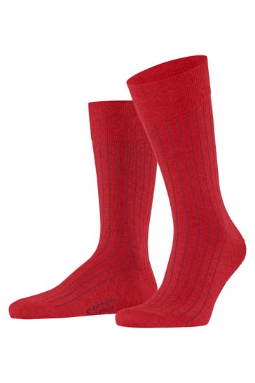 BURLINGTON Socken Duke Street fire red (8076)