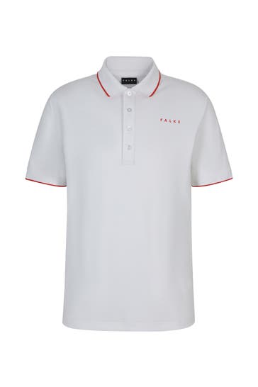 FALKE Polo-Shirt Cotton Modal white (2000)