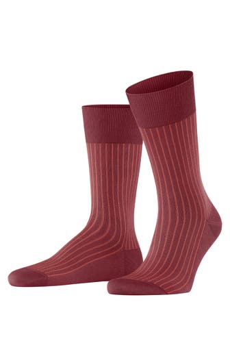 FALKE Socken Oxford Stripe copper (8838)