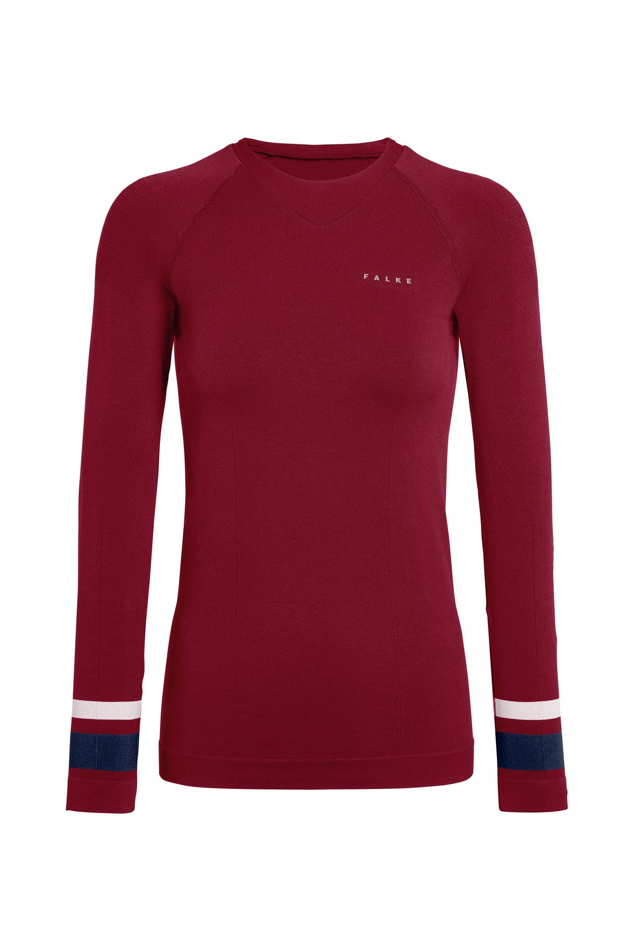 FALKE Langarmshirt merlot (8117), Bild 1