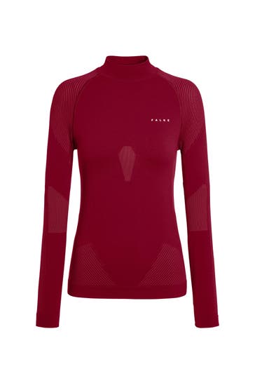 FALKE Langarmshirt merlot (8117)