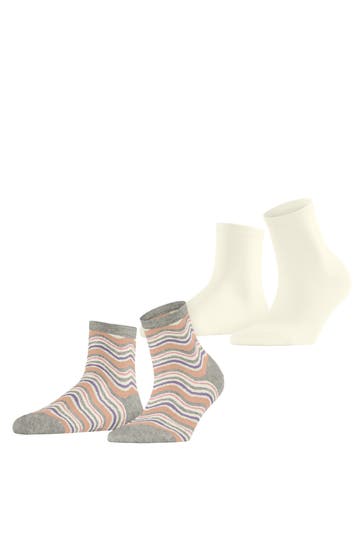 ESPRIT Socken Watercolor 2-Pack sortiment (0040)