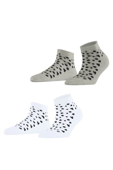 ESPRIT Socken Playful Hearts 2-Pack sortiment (0010)