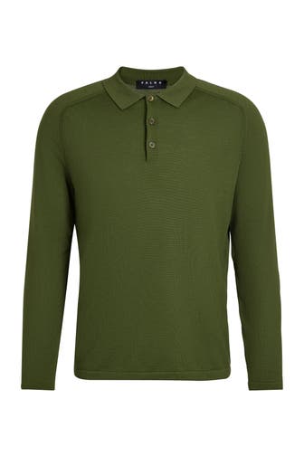 FALKE Pullover Premium Merino Wool olive (7750)