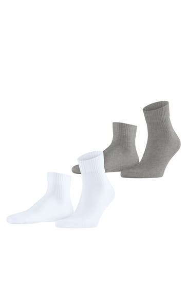 ESPRIT Socken Plain Rib 2-Pack sortiment (0010)