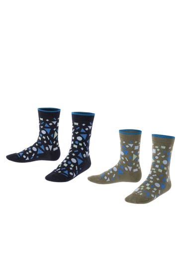 ESPRIT Sneakersocken Pattern Mix 2-Pack